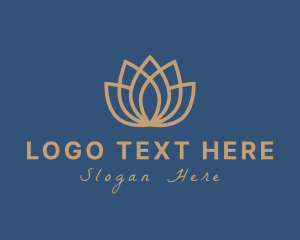 Jeweller - Elegant Lotus Flower logo design