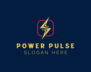 Wattage - Energy Lightning Power logo design