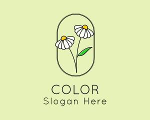 Perfume - Daisy Garden Flower logo design
