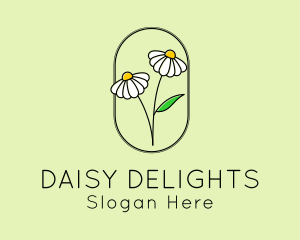 Daisy - Daisy Garden Flower logo design