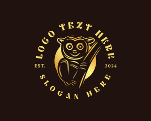 Zoo - Philippine Tarsier Wildlife logo design