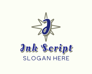 Script - Retro Star Script logo design
