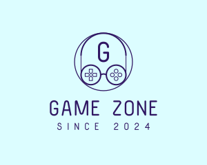 Game Controller Eyeglasses logo design