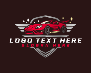 Car - Detailing Car Automotive logo design