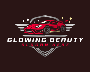 Detailing Car Automotive Logo