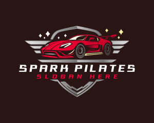 Garage - Detailing Car Automotive logo design