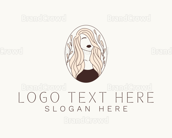 Beautiful Woman Salon Logo