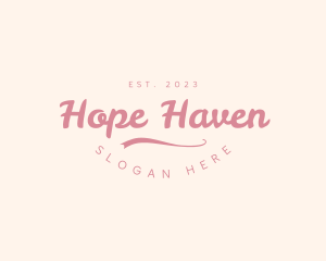 Bakeshop - Pink Script Wordmark logo design