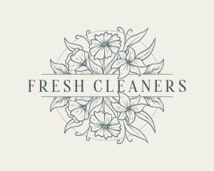 Fresh Floral Garden logo design