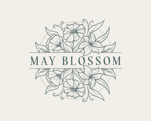 Fresh Floral Garden logo design