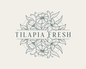 Fresh Floral Garden logo design