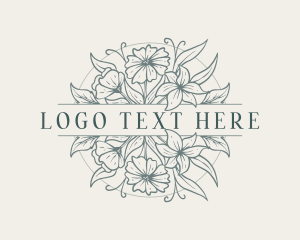 Wedding - Fresh Floral Garden logo design