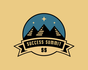 Mountain Summit Hiker logo design