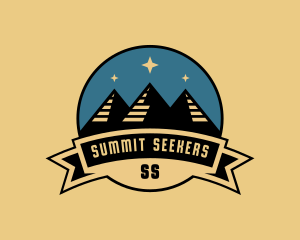 Mountain Summit Hiker logo design