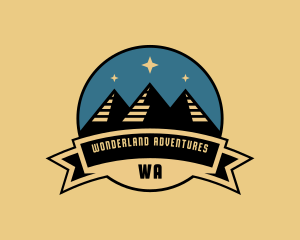 Mountain Summit Hiker logo design