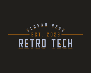 Retro Style Apparel logo design