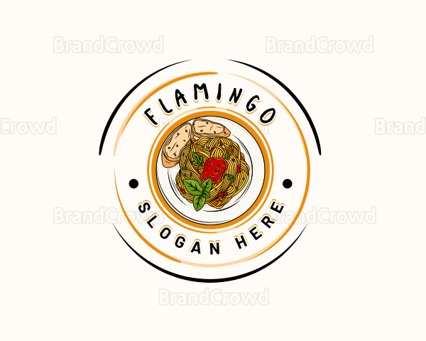Food Pasta Restaurant Logo