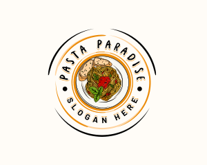 Carbonara - Food Pasta Restaurant logo design