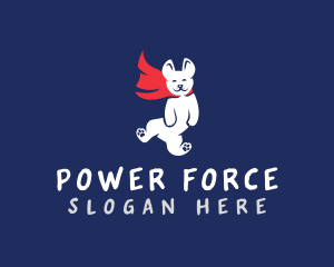 Superhero - Superhero Pet Dog logo design