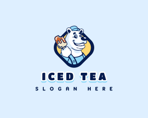 Polar Bear Popsicle logo design