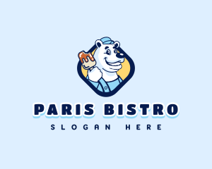 Polar Bear Popsicle logo design