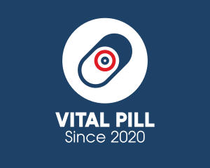 Pill - Target Medical Pill logo design