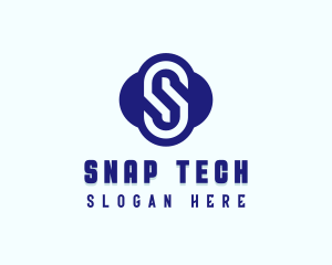 Tech Company Letter S logo design