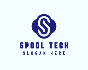 Tech Company Letter S logo design