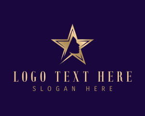 Actor - Elegant Star Beauty logo design