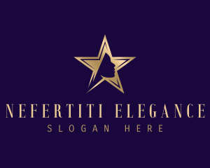 Elegant Star Beauty logo design