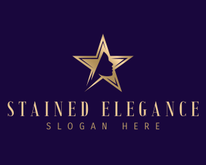 Elegant Star Beauty logo design