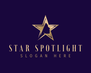 Elegant Star Beauty logo design