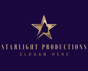 Showbiz - Elegant Star Beauty logo design