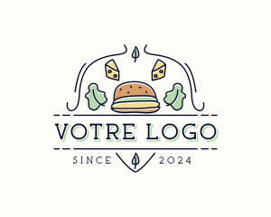 Burger Restaurant Food Logo