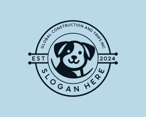 Veterinarian - Puppy Dog logo design