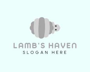 Gray Striped Sheep logo design