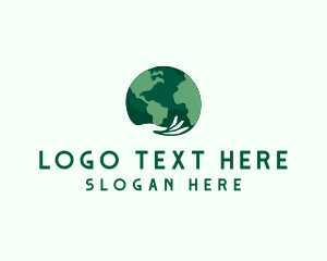 Climate Change - Global Earth Advocacy logo design