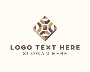Brick - Flooring Tile Pattern logo design