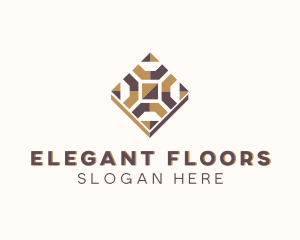Flooring - Flooring Tile Pattern logo design