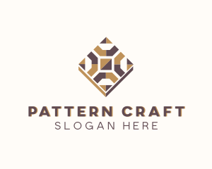 Flooring Tile Pattern logo design