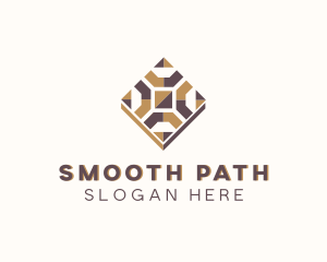 Paving - Flooring Tile Pattern logo design
