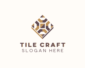 Flooring Tile Pattern logo design