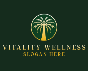 Luxury Wellness Tree logo design