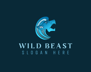 Wild Lion Profile logo design