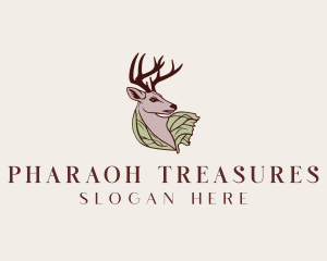 Deer Wildlife Safari  Logo