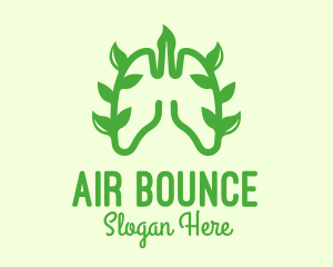 Green Lungs Vine logo design