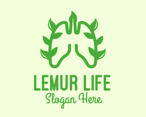 Green Lungs Vine logo design