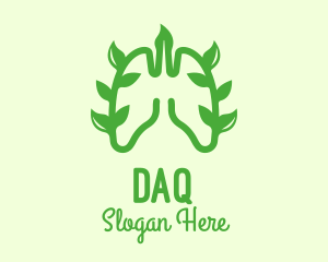 Environment - Green Lungs Vine logo design
