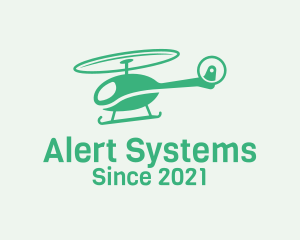 Green Helicopter Transport logo design