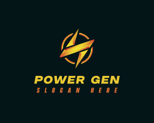 Generator - Thunder Electric Voltage logo design